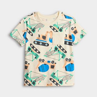 Baby & Toddler Boy Jumping Beans® Short Sleeve Pocket Graphic Tee
