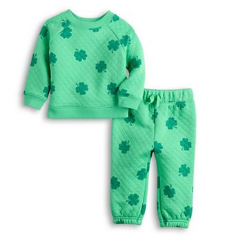Baby Jumping Beans® Raglan Sweatshirt & Jogger Set