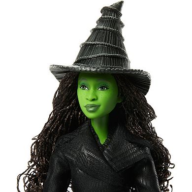 Mattel Wicked Deluxe Elphaba Doll with Movie-Inspired Outfit & 4 Accessories