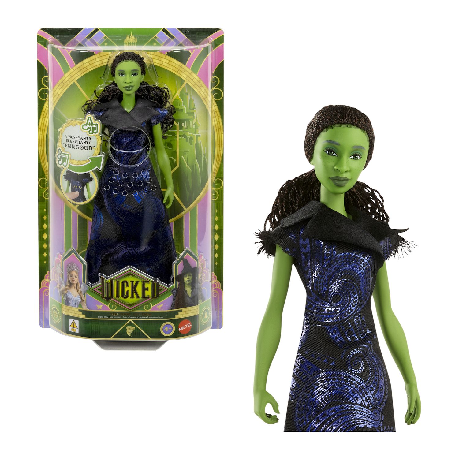 Детские куклы Mattel Wicked Singing Elphaba Doll
