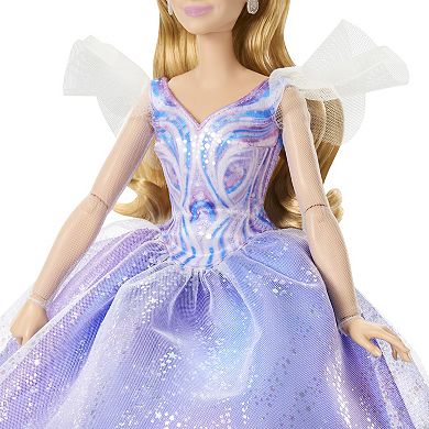 Mattel Wicked Deluxe Glinda Doll with Movie-Inspired Outfit & 3 Accessories