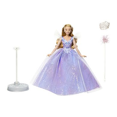 Mattel Wicked Deluxe Glinda Doll with Movie-Inspired Outfit & 3 Accessories