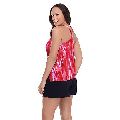 Women's Bal Harbour Waterfall Tankini Swim Top