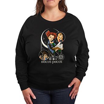 Disney's Hocus Pocus Plus Size Celestial French Terry French Terry Long Sleeve Tee