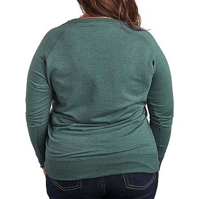 Disney's Mickey Mouse Plus Size Spider Web French Terry Long Sleeve Tee