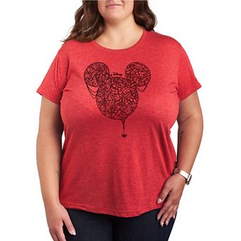 Disney's Mickey Mouse Plus Size Spider Web Graphic Tee