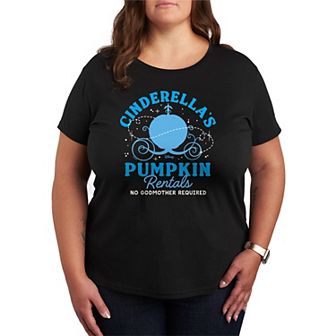 Disney Cinderella's Plus Size Pumpkin Rentals Graphic Tee