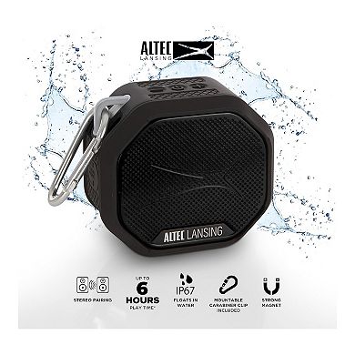 Altec Lansing HYDRATREK Magnetic Portable Bluetooth Speaker