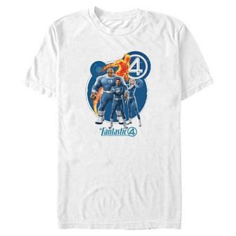 Big & Tall Fantastic Four Team Graphic Tee