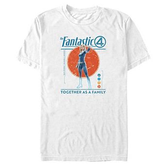 Big & Tall Fantastic Four Invisible Woman Graphic Tee