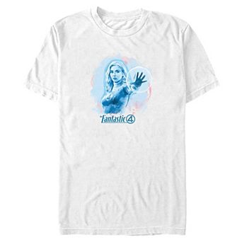Big & Tall Fantastic Four Invisible Woman Graphic Tee