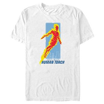 Big & Tall Human Torch Graphic Tee