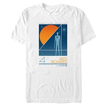 Big & Tall Marvel The Fantastic Four: First Steps Reed Richards Future Foundation Graphic Tee