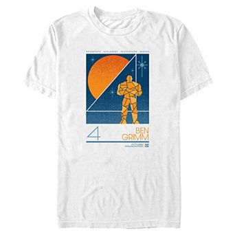 Big & Tall Marvel The Fantastic Four: First Steps Ben Grimm Future Foundation Graphic Tee