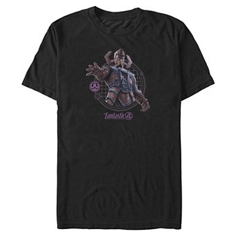 Big & Tall Marvel The Fantastic Four: First Steps Galactus Stamp Graphic Tee