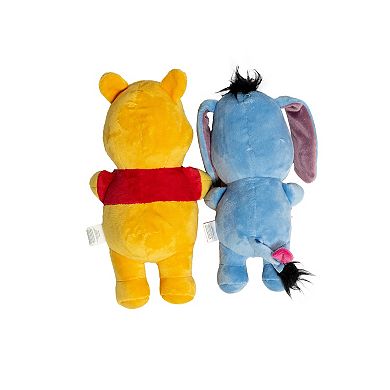 Disney's Winnie the Pooh & Eeyore Heart Plush Pet Toys 2-pk.
