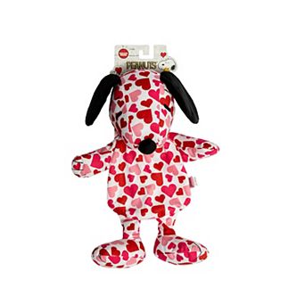 Peanuts V-Day Snoopy Multi Squeaker Dog Toy