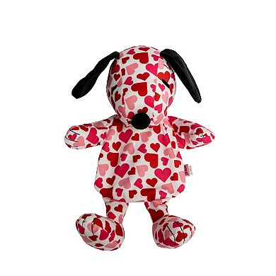 Peanuts V-Day Snoopy Multi Squeaker Dog Toy