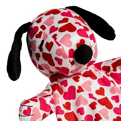 Peanuts V-Day Snoopy Multi Squeaker Dog Toy