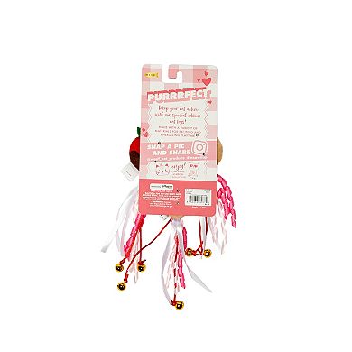 Meow 3-pk. Donut & Heart Plush Cat Toys