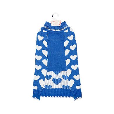 Woof Hearts Pet Sweater