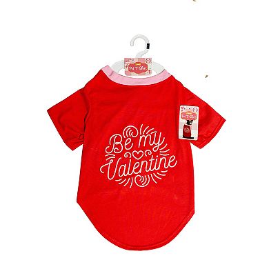 Woof Be My Valentine Pet Shirt