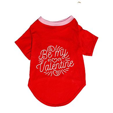 Woof Be My Valentine Pet Shirt