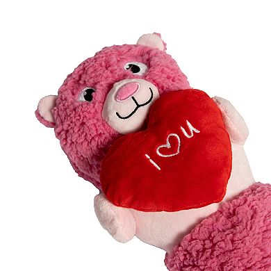 Woof Jumbo Bear Multi Squeaker Plush Pet Toy