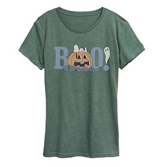 Women's Peanuts Snoopy BOO! Graphic Tee