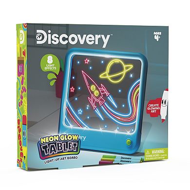 Discovery Neon Glow Light-Up Art Board