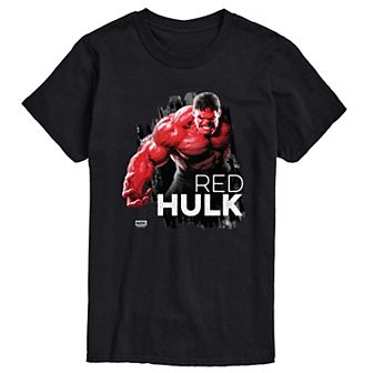 Men's Marvel Captain America Brave New World Red Hulk Graphic Tee
