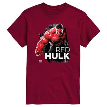 Men's Marvel Captain America Brave New World Red Hulk Graphic Tee