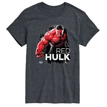 Men's Marvel Captain America Brave New World Red Hulk Graphic Tee