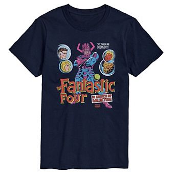 Men's Marvel The Fantastic Four In Search Of Galactus Graphic Tee