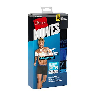 Men's Hanes® 4+1 Bonus Pack Chafe Proof Boxer Briefs