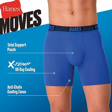 Men's Hanes® 4+1 Bonus Pack Chafe Proof Boxer Briefs