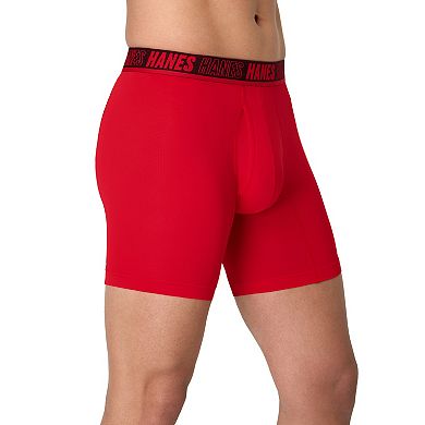 Men's Hanes® 4+1 Bonus Pack Breathable Mesh Boxer Briefs