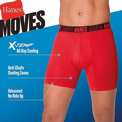 Men's Hanes® 4+1 Bonus Pack Breathable Mesh Boxer Briefs