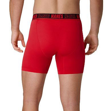 Men's Hanes® 4+1 Bonus Pack Breathable Mesh Boxer Briefs