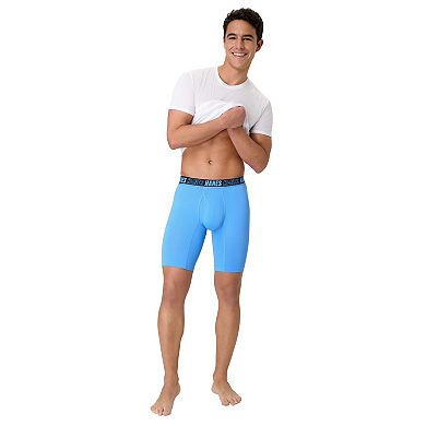 Men's Hanes® 4+1 Bonus Pack Breathable Mesh Long Leg Boxer Briefs