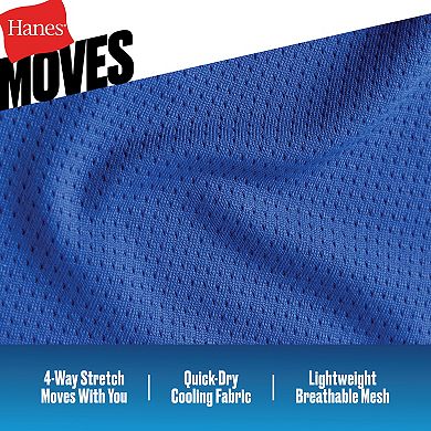 Men's Hanes® 4+1 Bonus Pack Breathable Mesh Long Leg Boxer Briefs