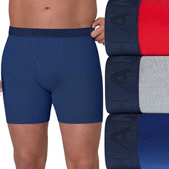 Big & Tall Hanes® 3-Pack Ultimate ComfortBlend Boxer Briefs