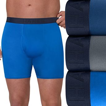 Big & Tall Hanes® 3-Pack Ultimate Comfort Sport Boxer Briefs