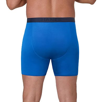 Big & Tall Hanes® 3-Pack Ultimate Comfort Sport Boxer Briefs
