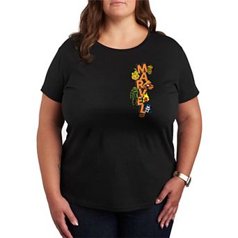 Plus Size Marvel Strange Tales Logo Graphic Tee