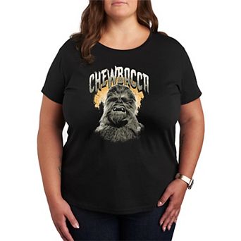 Plus Size Star Wars Chewbacca Graphic Tee