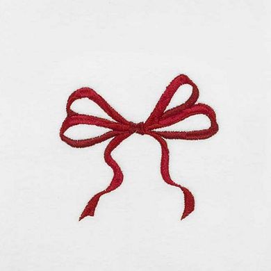 Avanti Christmas Bows Bath Towel, 2pk. Hand Towel or 2pk. Ftip Towels