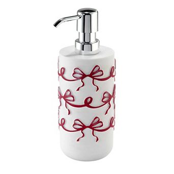 Avanti Christmas Bows Lotion Pump Dispenser