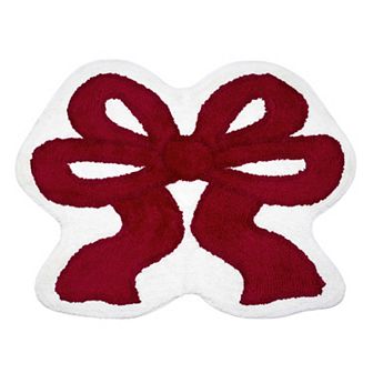 Avanti Christmas Bows Decorative Area Rug