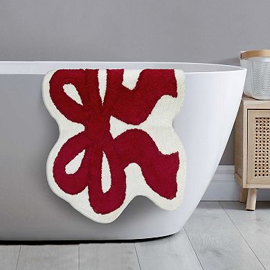 Avanti Christmas Bows Decorative Area Rug